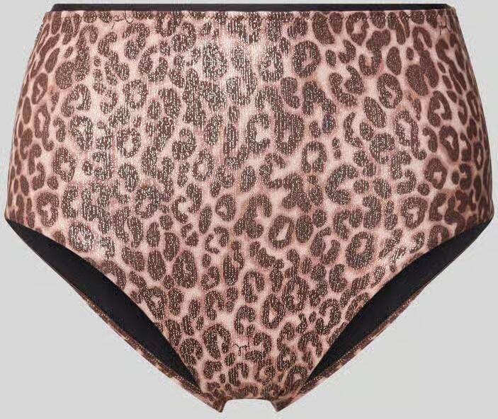 JOOP! COLLECTION slim fit bikinibroekje met all-over dierenprint model 'Leopard' - Foto 2
