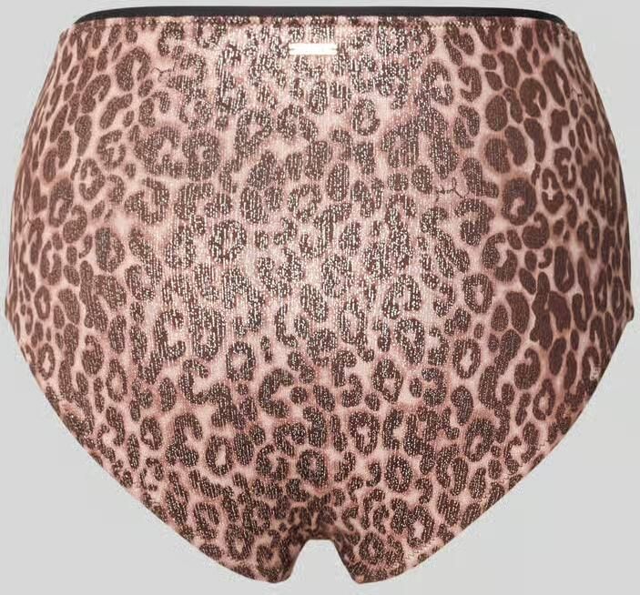 JOOP! COLLECTION slim fit bikinibroekje met all-over dierenprint model 'Leopard'