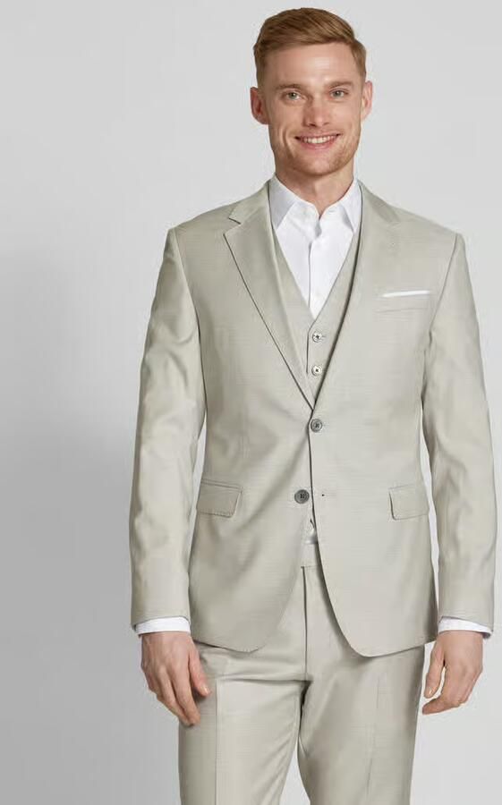 JOOP! Collection Slim fit colbert met reverskraag model 'Herby' - Foto 3