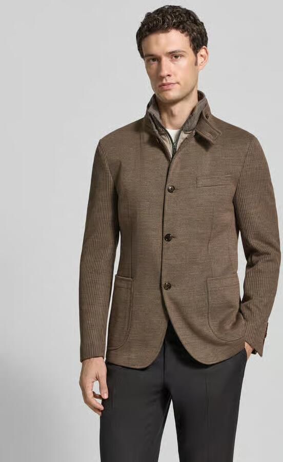 JOOP! COLLECTION Slim fit colbert met wol model 'Hypetar' - Foto 2