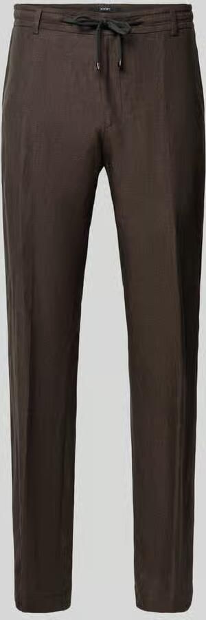 JOOP! COLLECTION slim fit linnenbroek met tunnelkoord model 'Sake' - Foto 2