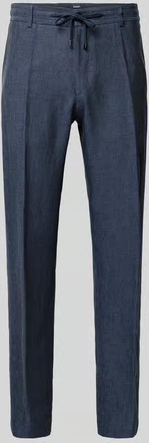 JOOP! COLLECTION slim fit linnenbroek met tunnelkoord model 'Sake' - Foto 2