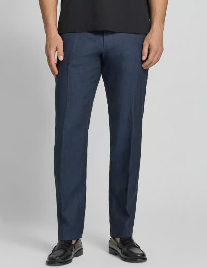 JOOP! COLLECTION slim fit linnenbroek met tunnelkoord model 'Sake' - Foto 2