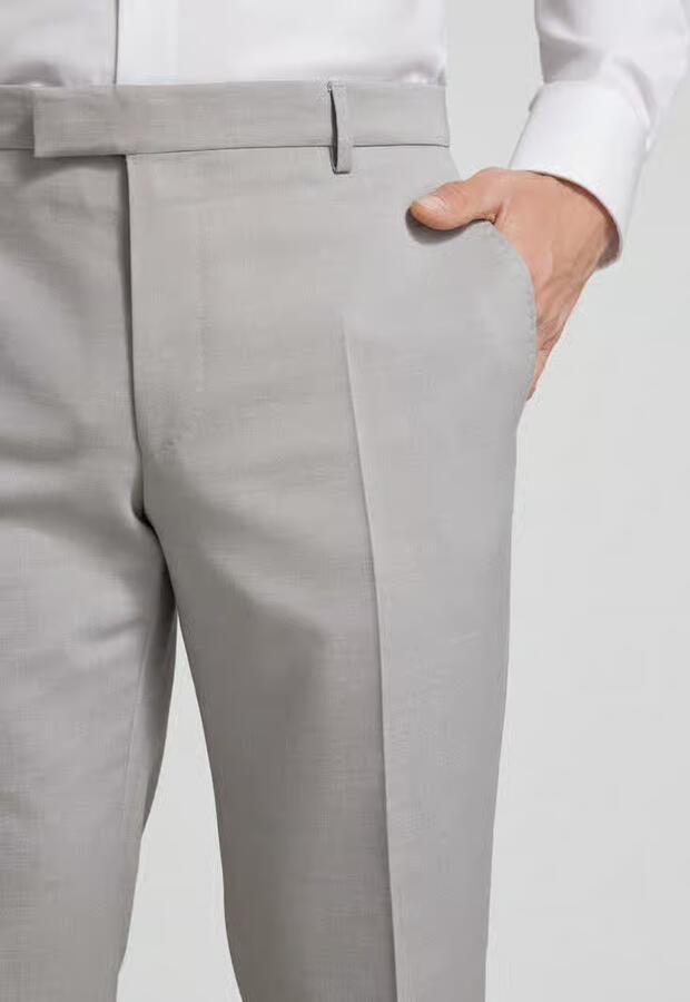 JOOP! Collection Slim fit pantalon met persplooien model 'Blayr'