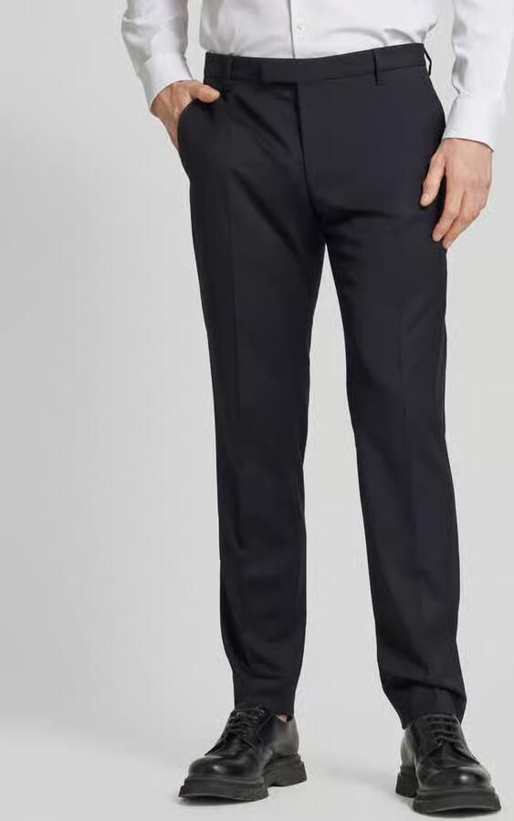 JOOP! COLLECTION Slim fit pantalon met persplooien model 'Blayr' - Foto 7