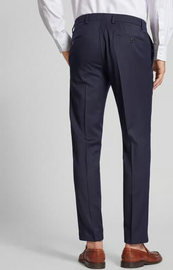JOOP! COLLECTION Slim fit pantalon met persplooien model 'Blayr'