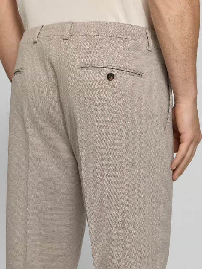 JOOP! COLLECTION Slim fit pantalon met persplooien model 'Brad'