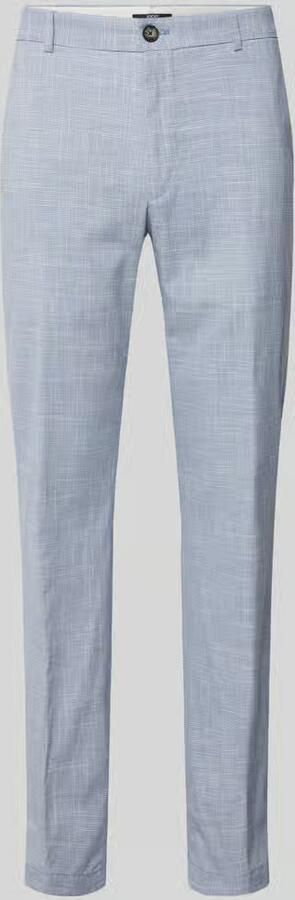 JOOP! COLLECTION Slim fit pantalon met wol- en linnenaandeel model 'Hank' - Foto 2