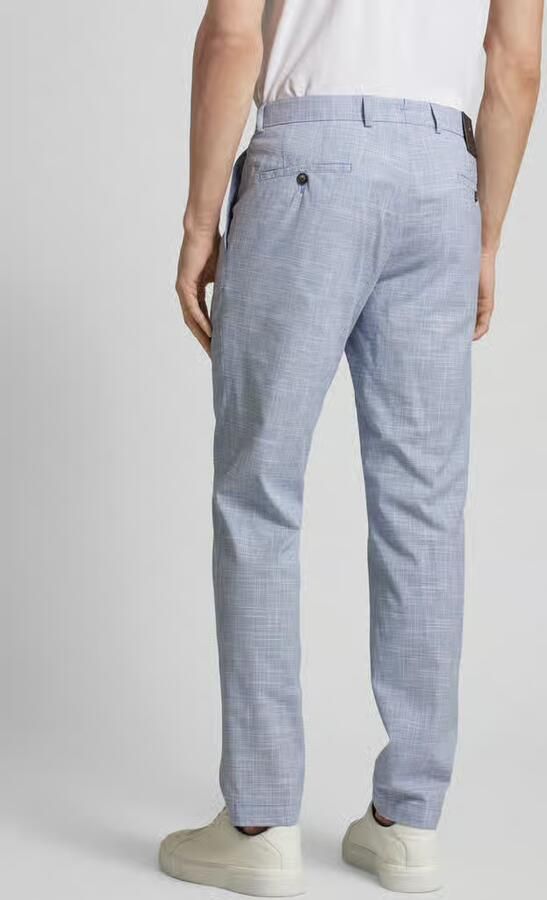 JOOP! COLLECTION Slim fit pantalon met wol- en linnenaandeel model 'Hank' - Foto 2