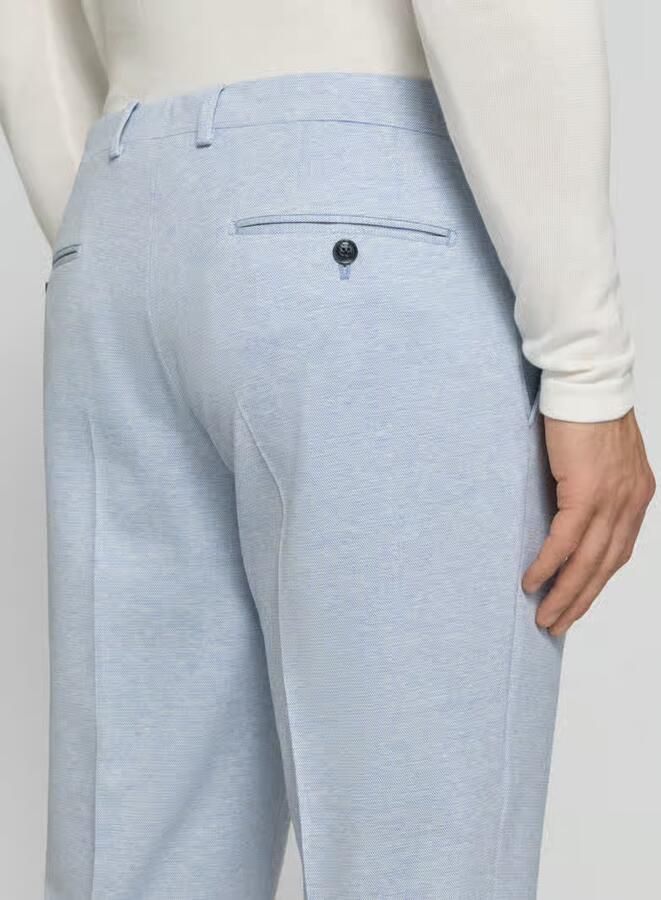 JOOP! COLLECTION slim fit pantalon van viscosemix model 'Brad'