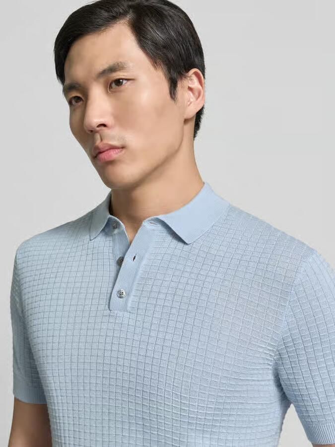 JOOP! COLLECTION slim fit poloshirt in brei-look model 'Vanceo'