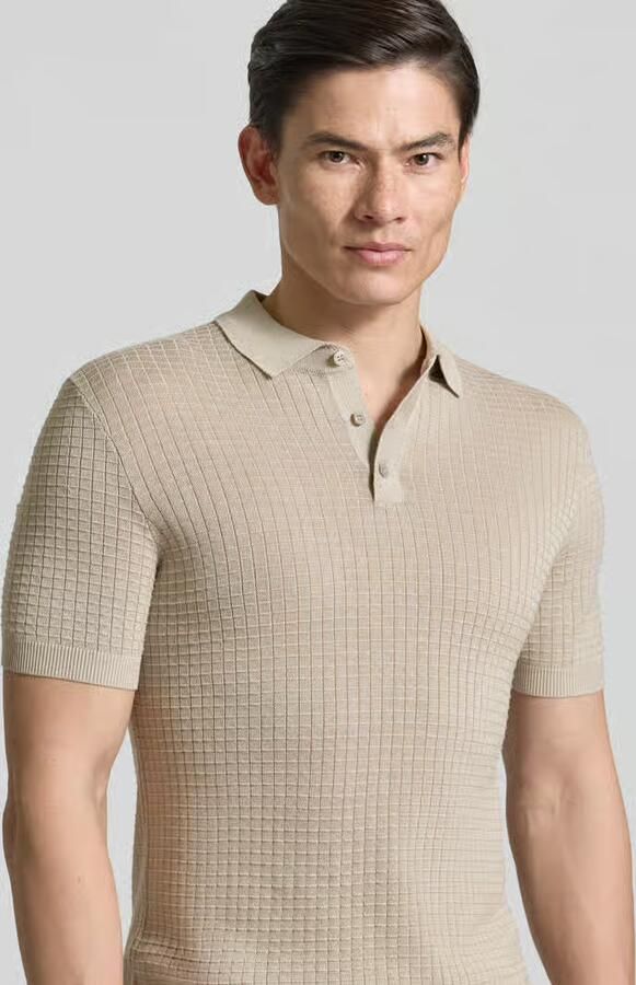 JOOP! COLLECTION slim fit poloshirt in brei-look model 'Vanceo'