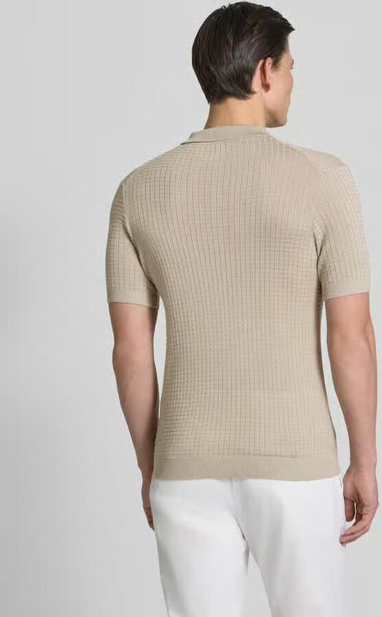 JOOP! COLLECTION slim fit poloshirt in brei-look model 'Vanceo'