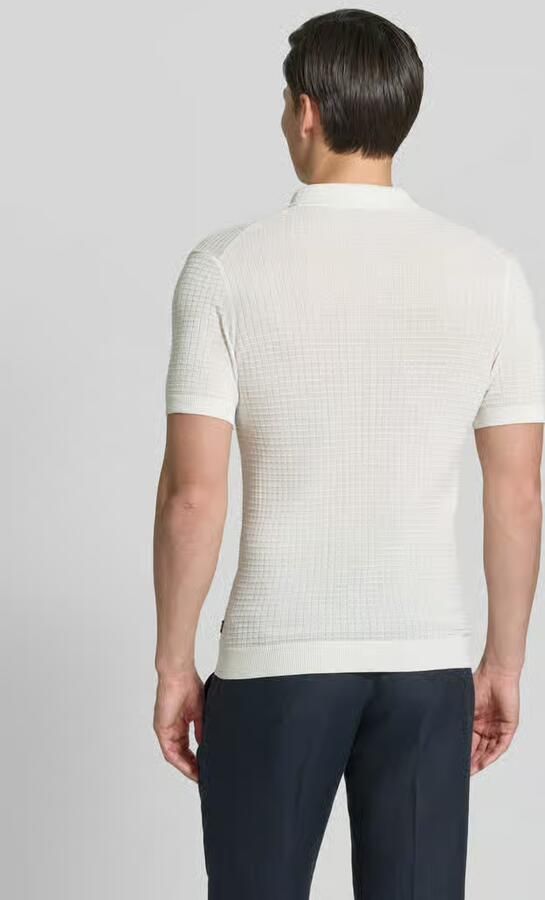 JOOP! COLLECTION slim fit poloshirt in brei-look model 'Vanceo' - Foto 3