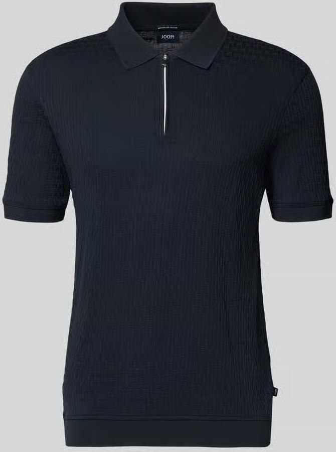 JOOP! COLLECTION slim fit poloshirt met ritssluiting model 'Franciscojose' - Foto 2