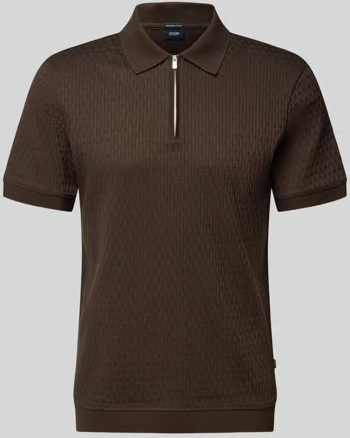 JOOP! COLLECTION slim fit poloshirt met ritssluiting model 'Franciscojose' - Foto 2