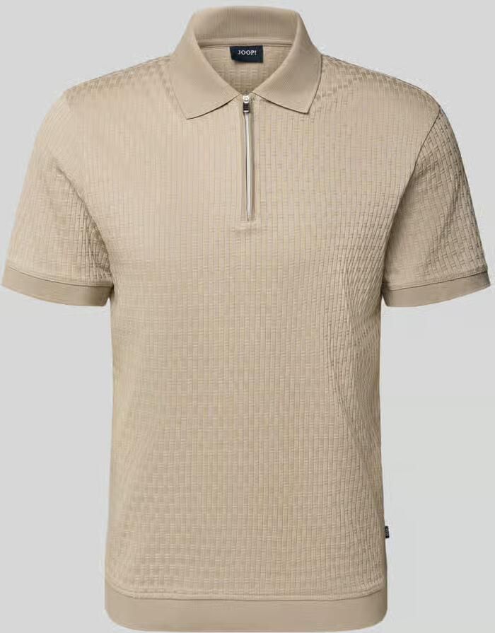 JOOP! COLLECTION slim fit poloshirt met ritssluiting model 'Franciscojose' - Foto 2
