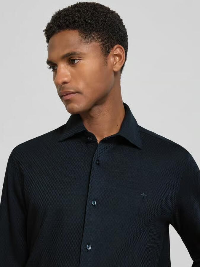 JOOP! COLLECTION slim fit zakelijk hemd met haaikraag model 'Phil'