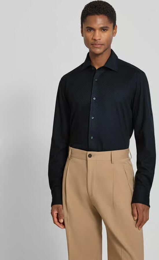 JOOP! COLLECTION slim fit zakelijk hemd met haaikraag model 'Phil' - Foto 3