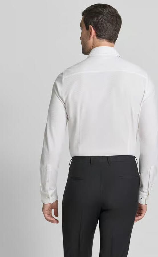 JOOP! COLLECTION slim fit zakelijk hemd met haaikraag model 'Phil'