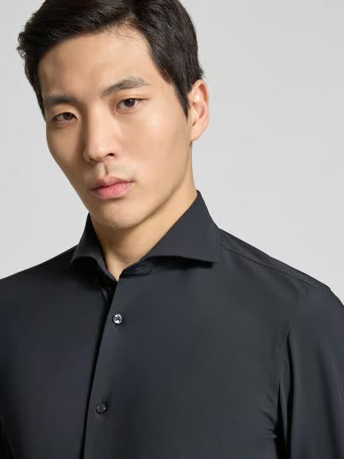 JOOP! Collection Slim fit zakelijk overhemd met knoopsluiting