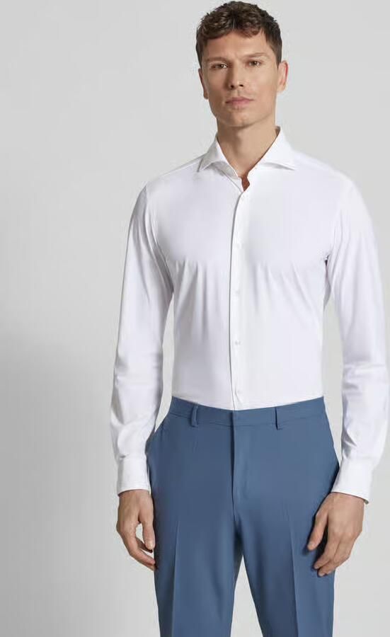JOOP! COLLECTION Slim fit zakelijk overhemd met knoopsluiting - Foto 3