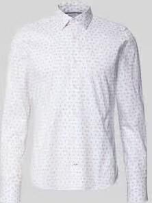 JOOP! COLLECTION slim fit zakelijk hemd met kentkraag model 'Pio'