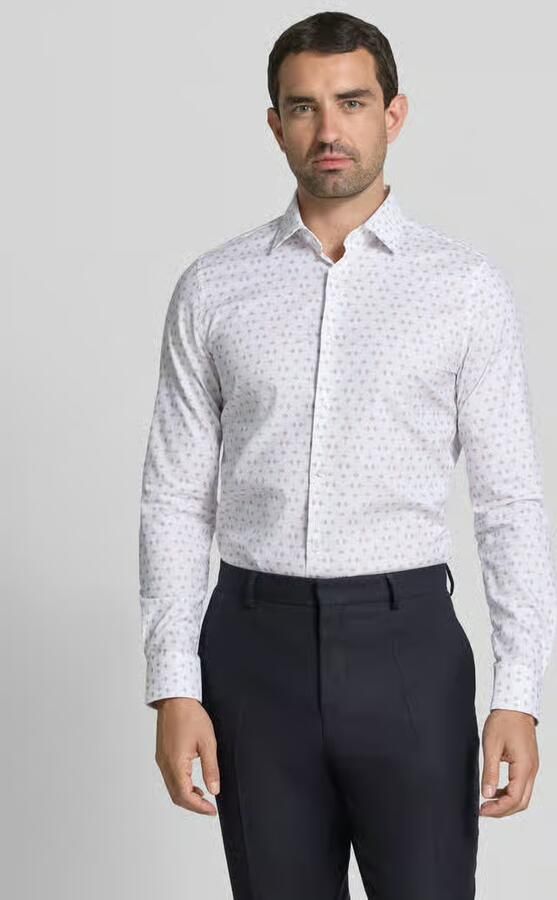 JOOP! COLLECTION slim fit zakelijk hemd met kentkraag model 'Pio' - Foto 3