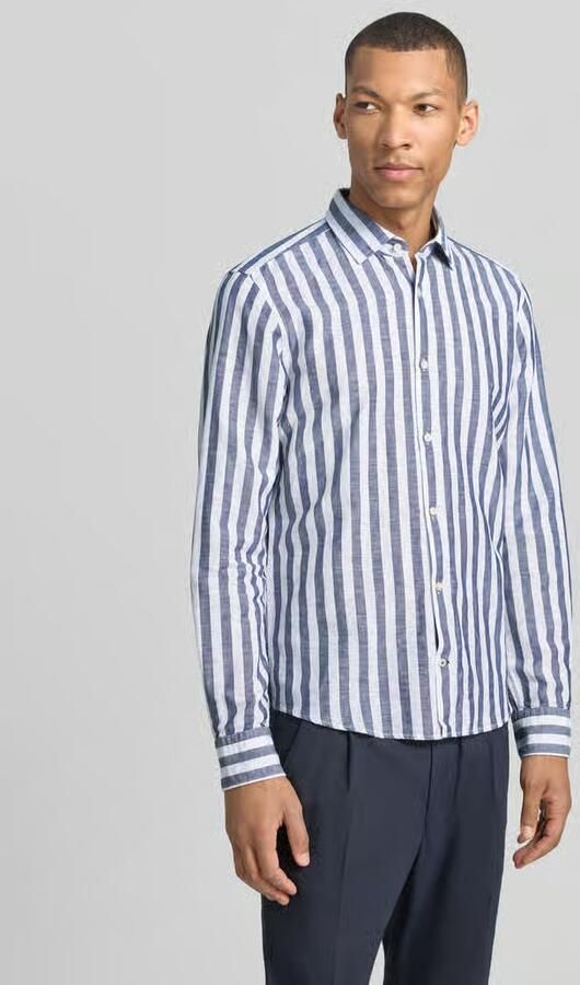 JOOP! COLLECTION slim fit zakelijk hemd met kentkraag model 'Pit' - Foto 4