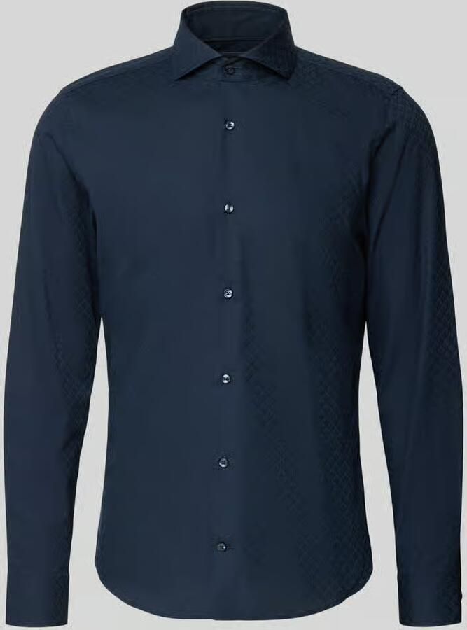 JOOP! Collection Slim fit zakelijk overhemd met haaikraag - Foto 2