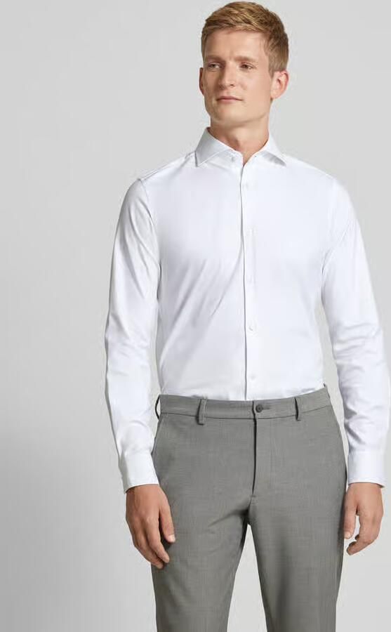 JOOP! COLLECTION Slim fit zakelijk overhemd met haaikraag model 'Pares' - Foto 2
