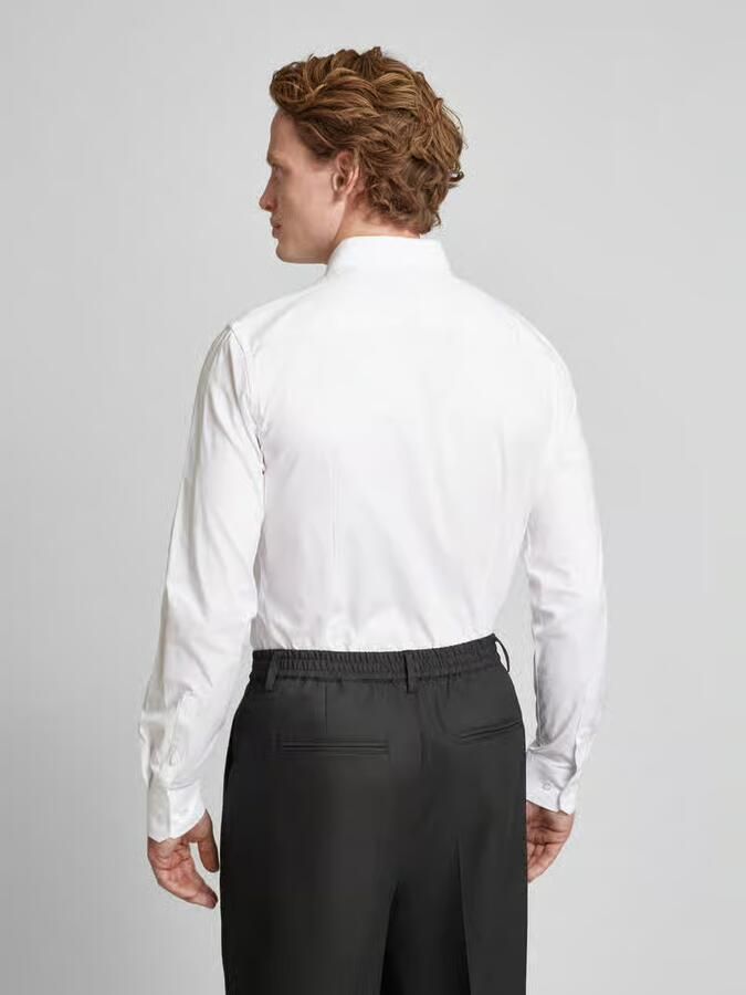 JOOP! Collection Slim fit zakelijk overhemd met kentkraag model 'Pierce' - Foto 2