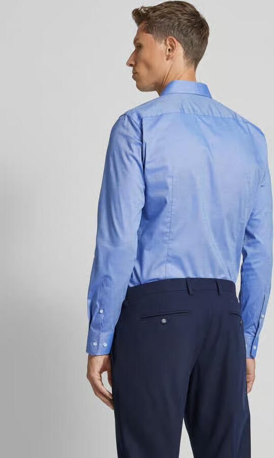 JOOP! COLLECTION Slim fit zakelijk overhemd met kentkraag model 'Pierce'