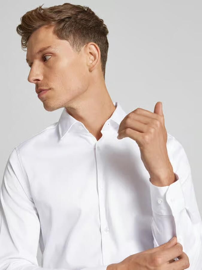 JOOP! Collection Slim fit zakelijk overhemd met kentkraag model 'Pit' - Foto 2
