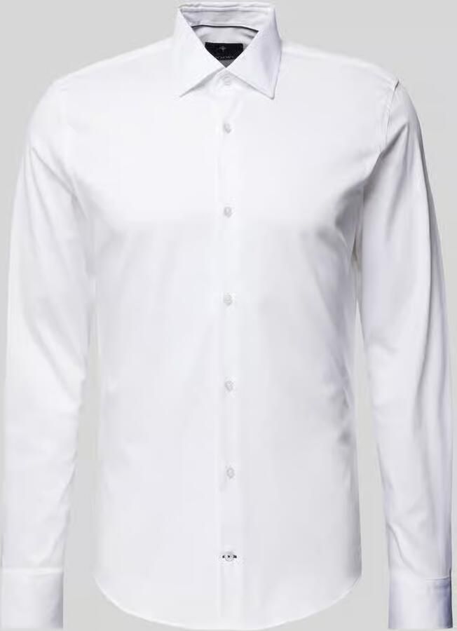 JOOP! Collection Slim fit zakelijk overhemd met kentkraag model 'Pit'