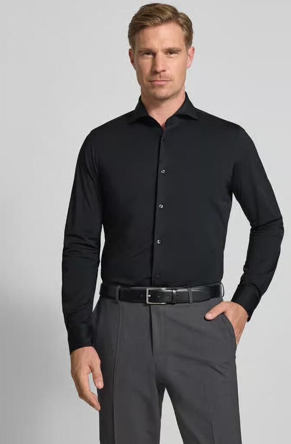 JOOP! COLLECTION Slim fit zakelijk overhemd met knoopsluiting - Foto 2