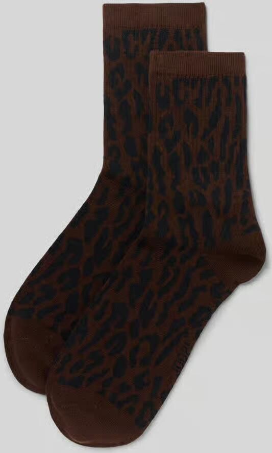 JOOP! COLLECTION Sokken van katoenmix met dierenprint