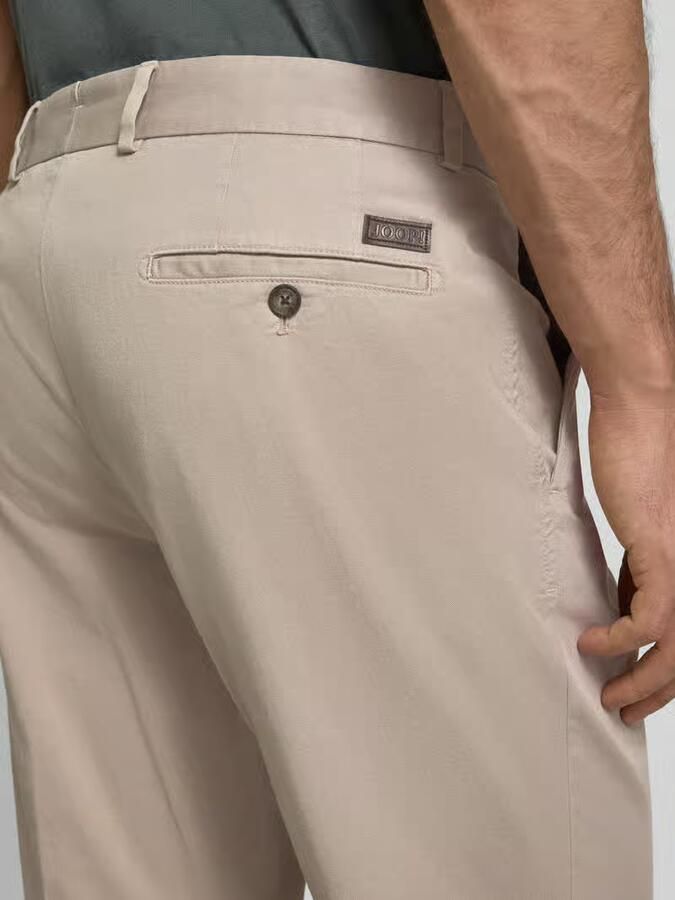 JOOP! Collection Stoffen broek met achterzakken model 'Hank'