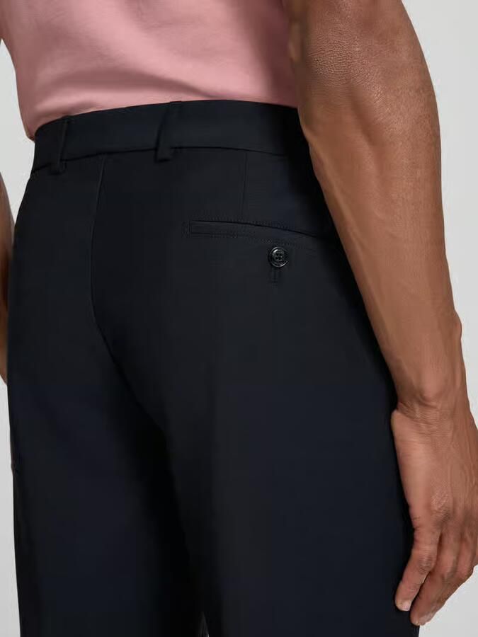 JOOP! COLLECTION straight fit broek met lanawol model 'Sake'