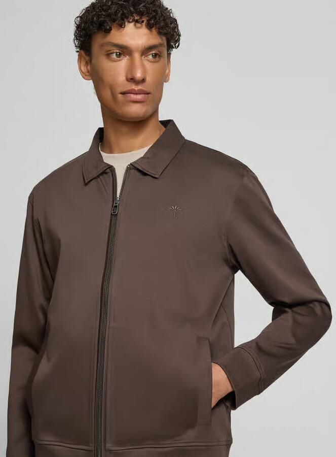 JOOP! COLLECTION sweatjack met gestikt logo model 'Ricardio'