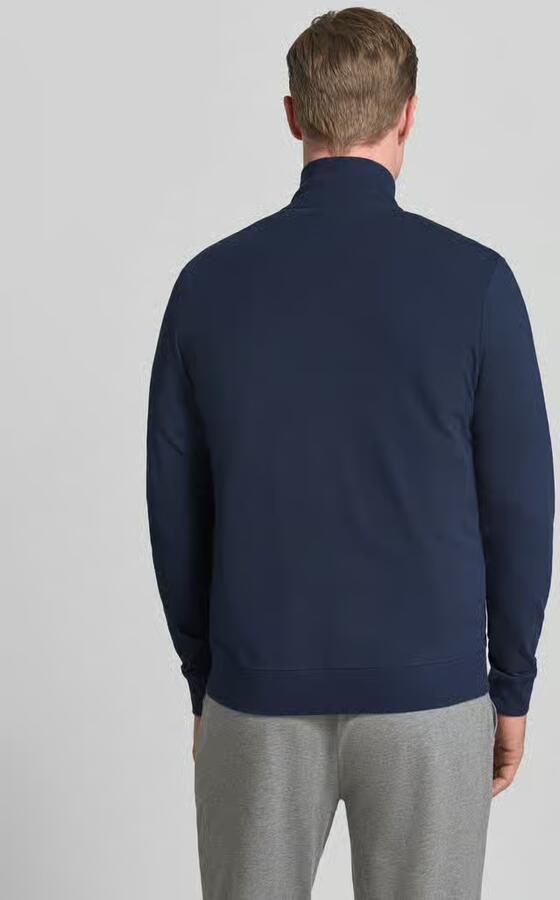 Joop! Sweatvest Comfort Opstaande kraag Regular Fit gedeelde kangoeroezakken lange mouw - Foto 5