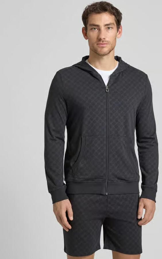 JOOP! COLLECTION Sweatjack met logomotief en capuchon - Foto 2