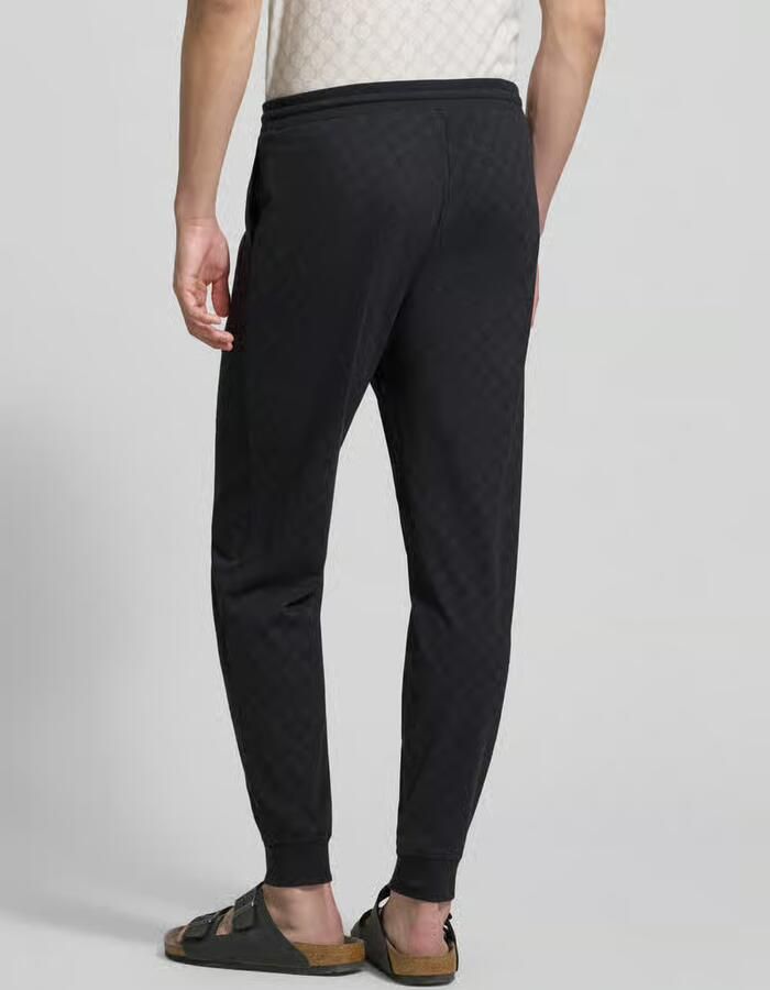 JOOP! Collection Sweatpants met elastische band en tunnelkoord - Foto 3