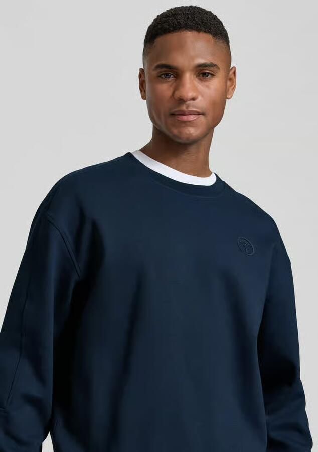 JOOP! COLLECTION sweatshirt met labelpatch model 'Juanfrancisco'