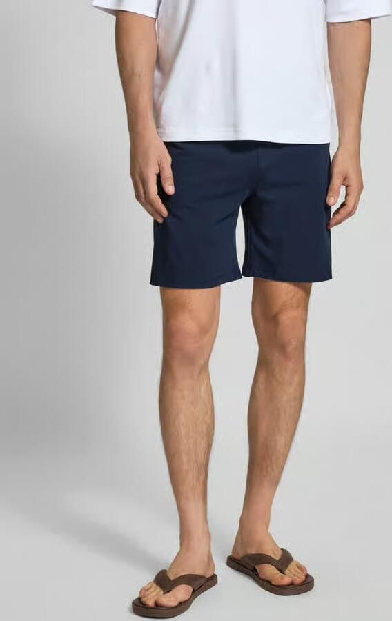 JOOP! COLLECTION Sweatshorts met elastische band en tunnelkoord - Foto 7