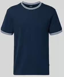 JOOP! COLLECTION T-shirt met contraststrepen model 'Jose'