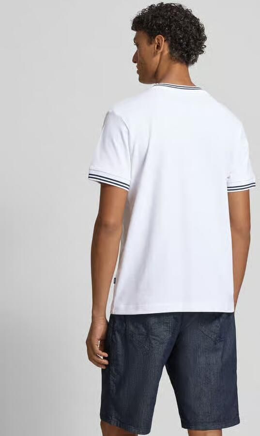 JOOP! COLLECTION T-shirt met contraststrepen model 'Jose' - Foto 2