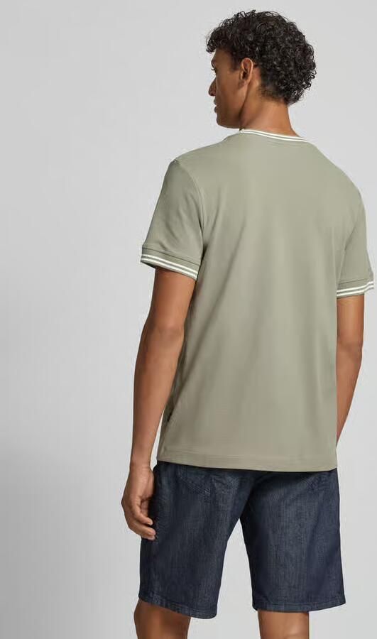JOOP! COLLECTION T-shirt met contraststrepen model 'Jose' - Foto 3
