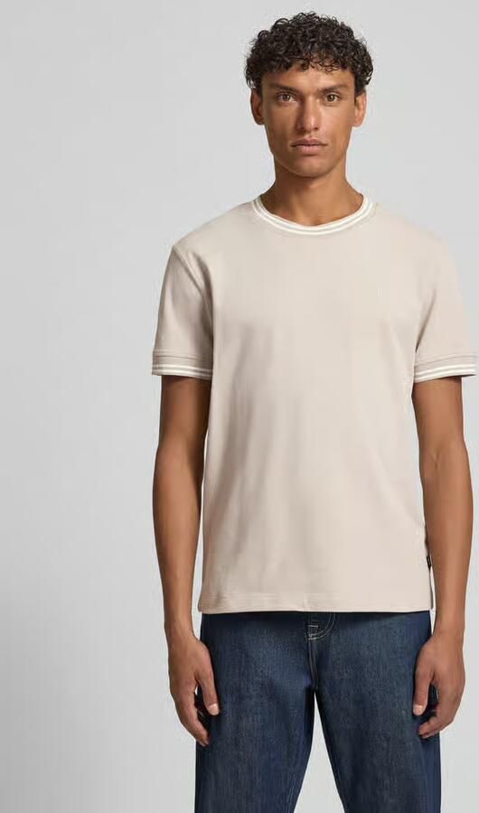JOOP! COLLECTION T-shirt met contraststrepen model 'Jose' - Foto 3
