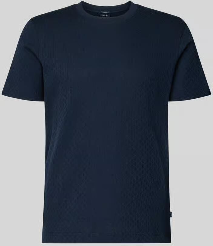 JOOP! Collection T-shirt met geribde ronde hals